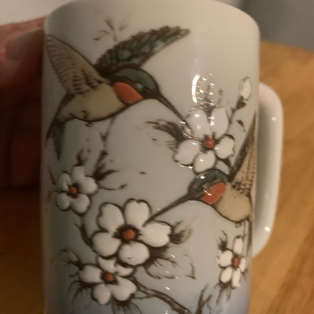 Vintage Otigari Humingbird Coffee Cup - Picture 2 of 4